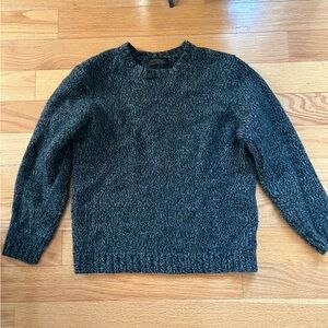 Magaschoni Mens 100% Wool Sweater Size Medium crewneck warm soft